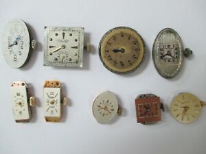 【送料無料】腕時計 9 assorted watch movements 【送料無料】腕時計 9 assorted watch movements