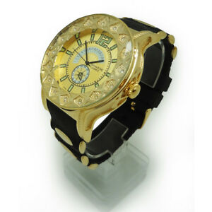 【送料無料】腕時計　テクノキングメンヒップホップtechno king men strong heavy big hiphop watches