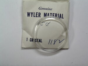 【送料無料】腕時計 ヴィンテージワイラーラウンドアクリルクリスタルワイルnos vintage wyler 1182 round acrylic crystal wyl21