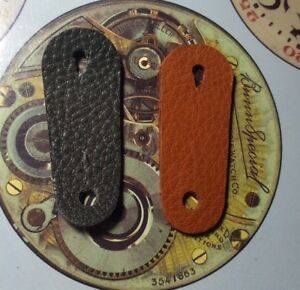 【送料無料】腕時計　レザーポケットウォッチチェーンバーボタンホールアダプター