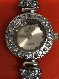 【送料無料】腕時計　フィガロクチュールステンレススチールブレスレットウォッチfigaro couture stainless steel bracelet women watch