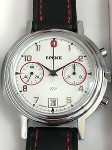 【送料無料】腕時計　ヴレミアヴィンテージポルジオヴァルジュークロノグラフvremia bpema bpemr vintage 1976 poljiot 3133 valjoux 7734 chronograph