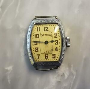 楽天hokushin【送料無料】腕時計　ヴィンテージイングラハムメンズマニュアルケースvintage ingraham mens manual wristwatch movement amp; case ~ 8e511