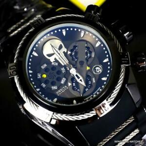 【送料無料】腕時計　インビクタマーベルパニッシャーボルトゼウススイススイスクロノグラフブラックウォッチミリメートル