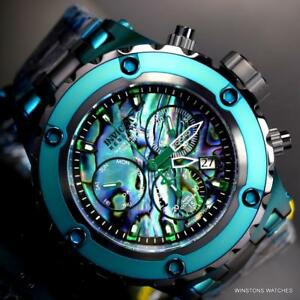 【送料無料】腕時計　インビクタリザーブスペシャルティスバクアアワビグリーンブラックスイススチールウォッチ