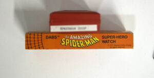 【送料無料】腕時計　スパイダーマンメンズボックスヴィンテージspiderman mens dabs amp; co wrist watch w box amp; instructions vintage 1977 working