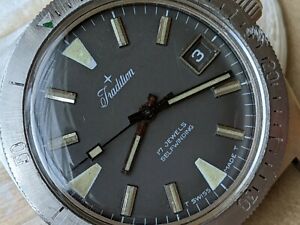 【送料無料】腕時計　ヴィンテージシアーズローバックダイバーケース