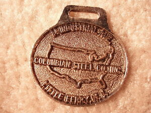 【送料無料】腕時計 コロンビアスチールリトルフェリーウォッチフォブcolombian steel co little ferry nj watch fob c9