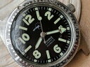 【送料無料】腕時計 ヴィンテージアーネックスダイバーウォームパティナケースベゼルvintage arnex diver wwarm patina,all ss case,faded bezel,eta 2451,runs strong