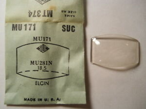 【送料無料】腕時計　ウォッチクリスタルロードエルギンsuc mu171 gs mt374 watch crystal 281 x 185 mm fits lord elgin 2865 2877 2885