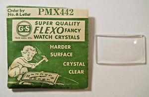 【送料無料】腕時計　クリスタルブローバブルトンガラハドgs pmx442 mx442 replacement watch crystal 276 x 158 fits bulova breton galahad