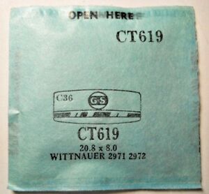 gs ct619 replacement watch crystal 208 x 80 mm fits wittnauer 2971 2972クリスタルフィットウィットナウアー※注意※NYからの配送になりますので2週間前後お時間をいただきます。人気の商品は在庫が無い場合がございます。ご了承くださいませ。サイズの種類の商品は購入時の備考欄にご希望のサイズをご記載ください。　携帯メールでの登録ですと楽天からのメールが届かない場合がございます。