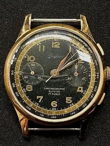 【送料無料】腕時計 ヴィンテージスイスクロノグラフウォッチvintage swiss chronograph watch