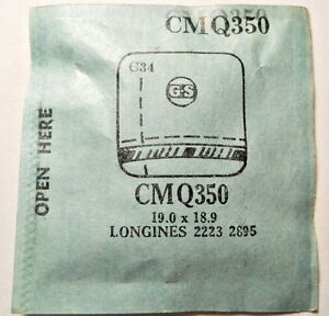 【送料無料】腕時計 クリスタルロンジンgs cmq350 replacement watch crystal 190 x 189 mm fits longines 2223 2895
