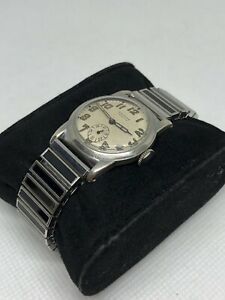 【送料無料】腕時計　ヴィンテージウォルサムプレミアミリタリーウォッチサービスミリメートルニースvintage waltham premier military watch runs serviced 28mm nice condition