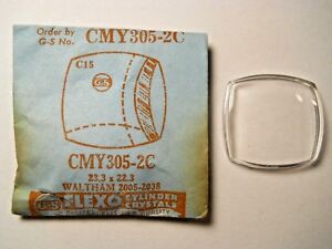【送料無料】腕時計　ウォッチクリスタルgs cmy3052c suc rmw1068 watch crystal 233 x 222 mm fits waltham 2005 2038