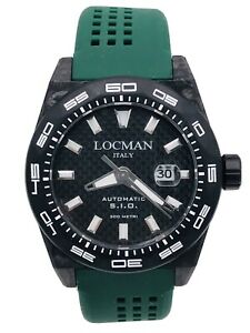 腕時計　オロロギロクマンステルスカルボニオオートマティックスコンタティッシモヌオーヴォorologio locman stealth carbonio 300m 216wg975 automatico scontatissimo nuovo