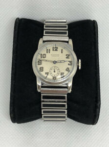 ̵ӻסơ륵ץߥߥ꥿꡼åӥߥ᡼ȥˡvintage waltham premier military watch runs serviced 28mm nice condition