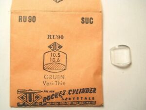 【送料無料】腕時計 ウォッチクリスタルフィットキャロルセシリアsuc ru90 gs ct290 watch crystal 105 x 106 mm fits gruen 275661 carole cecilia