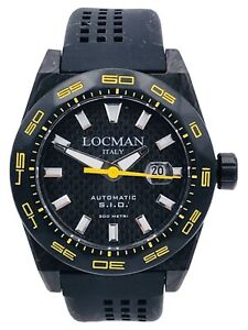 腕時計　オロロギロクマンステルスカルボニオオートマティックスコンタティッシモヌオーヴォorologio locman stealth carbonio 300m 216ok975 automatico scontatissimo nuovo