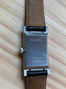 【送料無料】腕時計　モントレヴィンテージアールデコエタンシェワイラーインカフレックスアシエレアクラムシェルタンクmontre vintage art deco etanche wyler incaflex acier rare 1930s clamshell ta