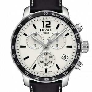【送料無料】腕時計　ティソクイックスタークロノグラフメンズウォッチ