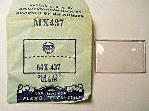 【送料無料】腕時計　ウォッチクリスタルフィットgs mx437 pmx437 cmx437 suc rms237 watch crystal 273 x 174 mm fits elgin 2209