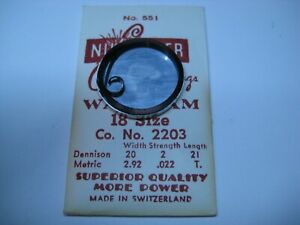 【送料無料】腕時計　ウォルサムメインスプリングモデルwaltham pw main spring 18s 2203 t model 187779 2203 not 2205