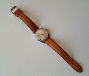 【送料無料】腕時計　メンズステンレスマニュアルmens stainless steel manual winding longines wrist watch