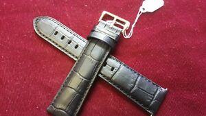 【送料無料】腕時計　ベンサンズレザーウォッチストラップブラックアンチ