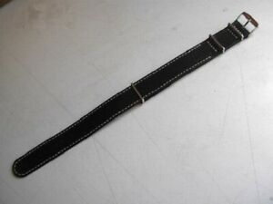 【送料無料】腕時計 ブレスレットラニエールタイプノワールアンセス20mm solide bracelet laniere type nato cuir veau veritable noir pour anses fixes 【送料無料】腕時計 ブレスレットラニエールタイプノワールアンセス20mm solide bracelet laniere type nato cuir veau veritable noir pour anses fixes