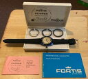 フォルティス 【送料無料】腕時計　メンズフォーティスフリッパーオリジナルボックスベゼルmens fortis flipper wristwatch december 1969 woriginal box amp; bezels