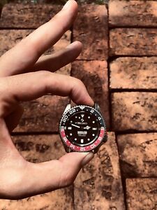 【送料無料】腕時計　カスタムダイバービルドモッズモントルオートマティックペプシコメックスcustomdiverbuildmodmontreautomatiqueskx007 pepsi comex