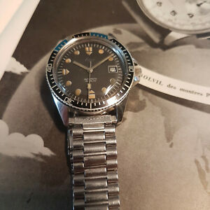 ̵ӻסץꥸͥСåemo plongee automatic annees 70 diver watch