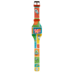 hokushinの【送料無料】腕時計　シリコンデジタルウォッチスペースカデットsilicone digital watch space cadet｜アングル3