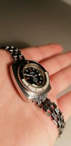 腕時計, 男女兼用腕時計  orologio silver squale sub vintage watch raro bachelite