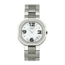 yzrv@N[fB[X}U[Iup[X`[uXbgEHb`clerc cone ladies motherofpearl steel bracelet watch c1dlb1white