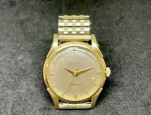 【送料無料】腕時計 ブローバキャバリエゴールドセルフワインディングジュエルメンズbulova cavalier 14k gold self winding 17 jewel mens wrist watch c1953 22288 【送料無料】腕時計 ブローバキャバリエゴールドセルフワインディングジュエルメンズbulova cavalier 14k gold self winding 17 jewel mens wrist watch c1953 22288