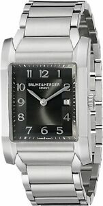 【送料無料】腕時計 ボームメルシエハンプトンスチールブレスレットケースクォーツウォッチbaume mercier womens hampton steel bracelet case quartz watch 10021