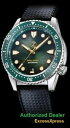 【送料無料】腕時計 ゼロスマコスチールアンティークグリーンマコウォッチ zelos mako v3 300m steel antique green mako ...