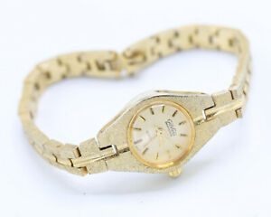 【送料無料】腕時計　ヴィンテージジョバニビバリーヒルズゴールドトーンウォッチバッテリーvintage 1980s giovani beverly hills gold tone watch, battery