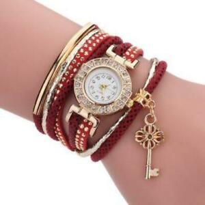 【送料無料】腕時計 ファッションレディースドレスキークォーツウォッチfashion ladies dress key quartz watch