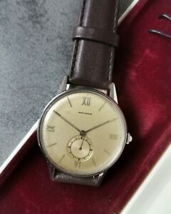 【送料無料】腕時計　モバドジャンボレフmovado jumbo ref 14729 1940s