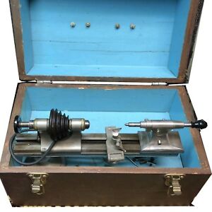 【送料無料】腕時計　ウルフヤーンミニラテモーターwatchmaker lathe wolf amp; jahn mini lathe lathe and motor used