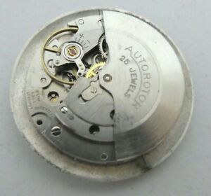 【送料無料】腕時計　ヴィンテージvintage puw 1361 watch movement automatic fur parts n6