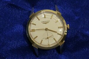 【送料無料】腕時計　ロンジンウォッチオリジナルボックスサービス1958 longines 14kgold watch original box, serviced,the worlds most honored watch