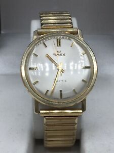 【送料無料】腕時計 レアメンズタイムスドラドゴールドrare mens timex dorado electric watch 14k gold