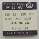 【送料無料】腕時計 ホイールカノンピニオンドライビングpuw 920 part 242, minutenrohr mit mitnehmerad canon p...