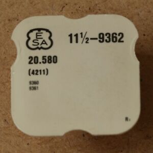 【送料無料】腕時計　ローターesa eta 9362 part 4211, rotor ref 20580 nos eta 9360, eta 9361