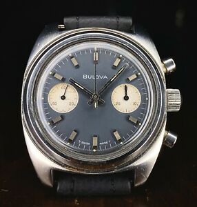 【送料無料】腕時計　ブローバフィートクロノグラフダイバーズウォッチサービスバルジューベゼル